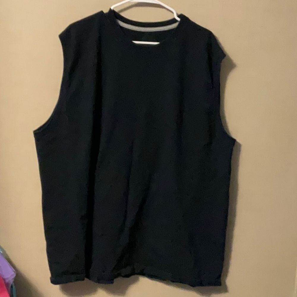 Fruit of the Loom Black Tank Top